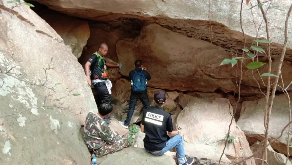 ค้นพบภาพเขียนสีโบราณบนผนังถ้ำ อุทยานแห่งชาติภูเวียง อายุกว่า 4,000 ปี