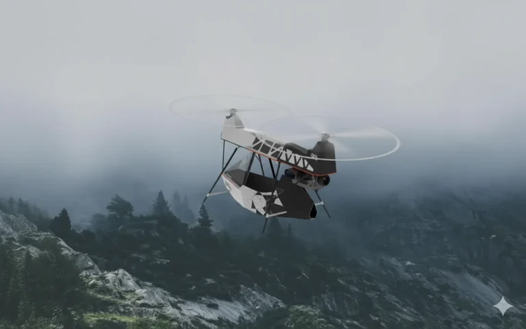 Janus-I เทคโนโลยีอากาศยาน อากาศยานพับได้สำหรับอนาคต Janus 1 Flying Suitcase อากาศยานพับได้ From X CONTROL SYSTEM